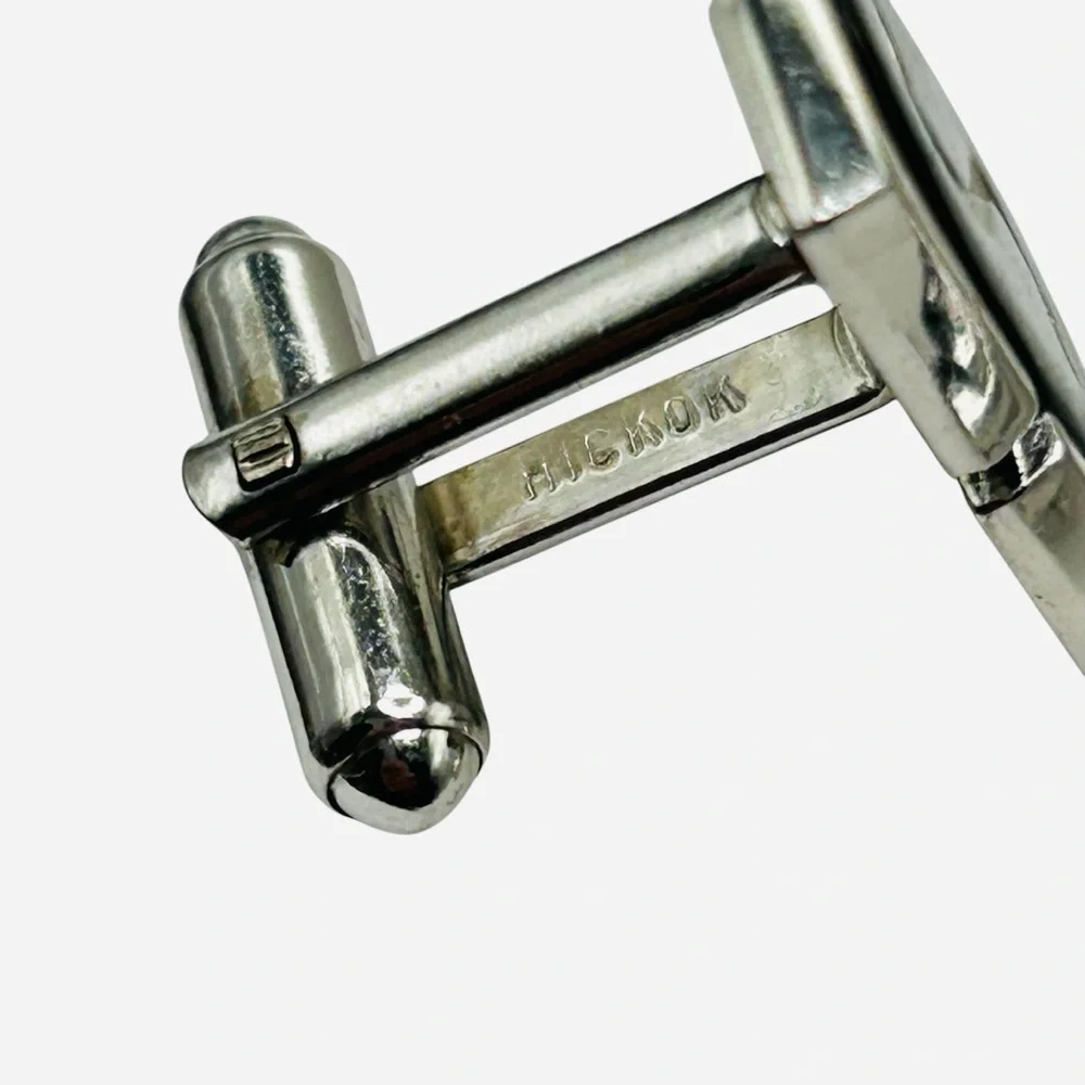 Vintage Hickok S Initial Two Tone Cuff Links